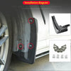 BMW X3 2 x Front & Rear Molded Splash Guards Mud Flaps (2011–2017)