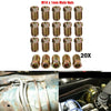 Metric Brake Line Fittings Nuts End Union 10mm1mm Zinc Set Inverted Flares