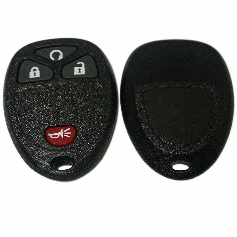 GMC 15913421 Replacement 4 Buttons Remote Start Keyless Entry Key Fob Fit