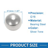 Bearing / 33.3mm / Ball Bearing Steel G16 Precision Ball Silver Tone 2 x