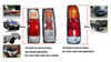 Nissan Navara D21 2 x Tail Light Standard 36cm (1989-1992)