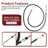 Yamaha Grizzly YFM350 Rear Park Hand Brake Cable (2007–2011)