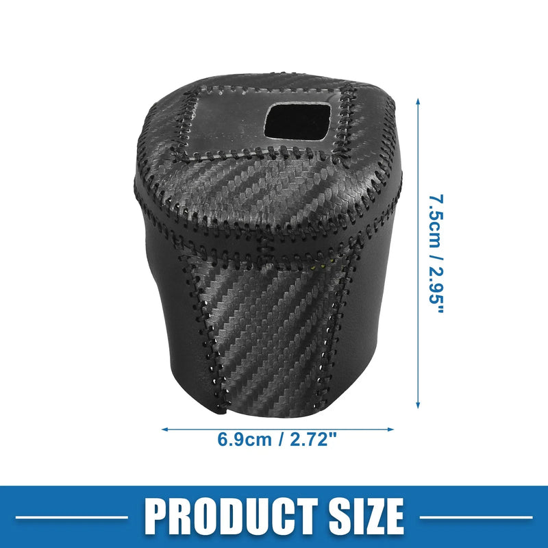 Nissan Rogue Black Carbon Fiber Gear Shift Knob Cover (2021-2023)