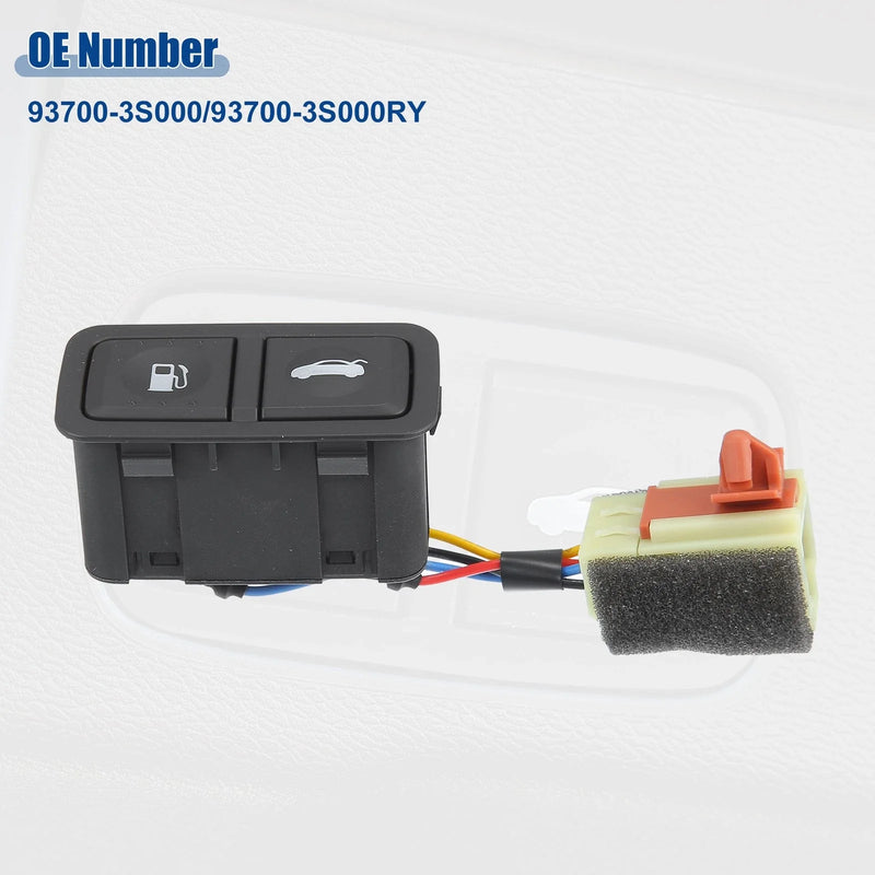 Hyundai Sonata Car Rear Trunk Lid Fuel Filler Door Switch Assembly (2011-2014)