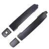 Exterior Door Handle Black FL+FR Fits Nissan Navara D40 2D 4D Pickup 2005-14 D06