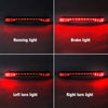 Harley Touring Trunk Brake Tail Side Lights & Wiring Harness (2014-2023)