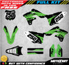 Kawasaki KXF 250 Custom Decal Kit (2013-2016)