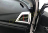 Subaru XV 2 x Matte ABS Interior Side Air Vent Outlet Cover Trim (2018-2021)