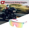 Motorcycle Motorcycle Riding Goggles Purple Lens Transparent Frame PC