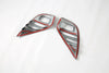 Toyota Highlander Carbon Fiber Front Fog Light Lamp Covers (2020-2023)