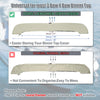 Boat Universal Bimini Top Boot Cover 91-96W