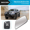 Nissan Navara D40 Right Driver Side Mirror Glass (2005-2015)