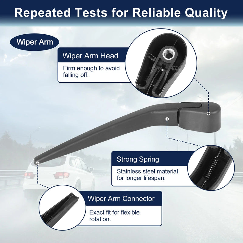 Volvo V40 Rear Wiper Blade Arm Set 290mm (2012-2019)