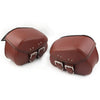Harley Sportster Dyna Universal PU Leather Saddle Bags