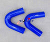 Intercooler Turbo Intake Pipe - Red 70mm 2.75" Silicone Elbow Hose