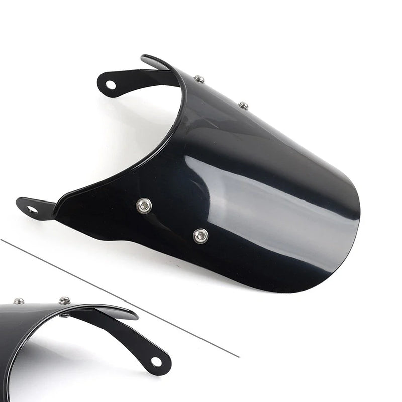 Yamaha T100 2003-2021 & XSR125 2021-2023 Black Headlight Windscreen
