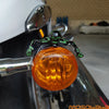Harley 4" Headlight Visor Foglight Skull Ornament