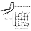 4 x Motorcycle Net and Rope 30cm Elastic Luggage Net 60cm Elastic Rope