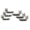 JUKI, BROTHER, HIGHLEAD, SINGER, CONSEW 6 x Zipper Piping Feet