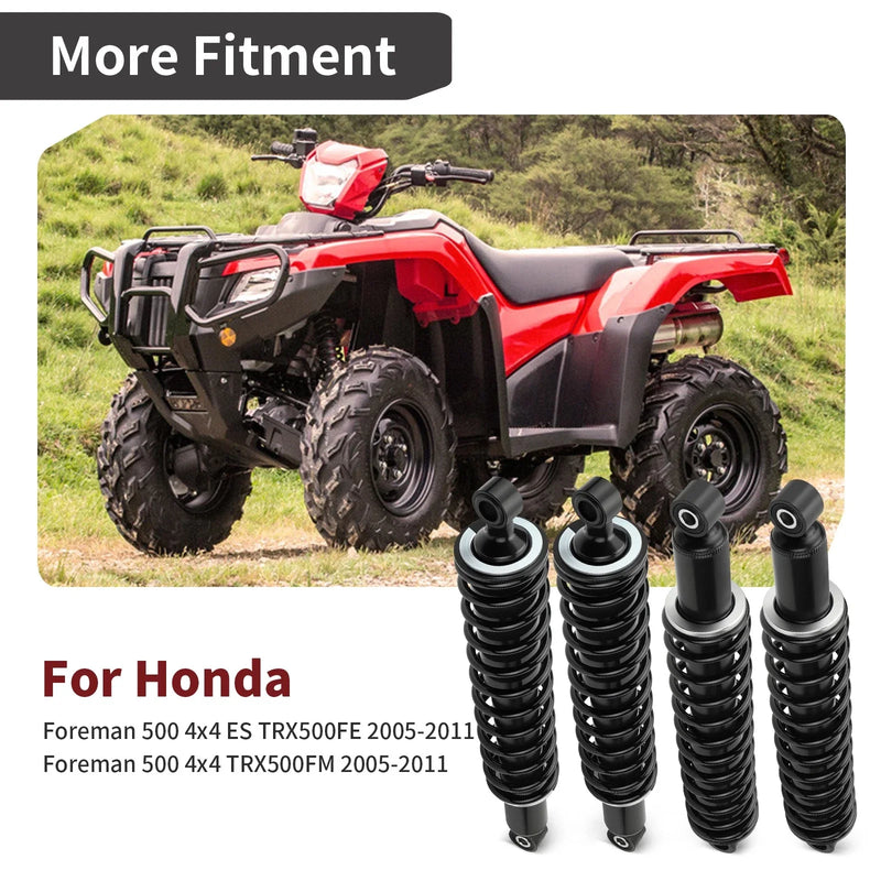 Honda Foreman TRX500FE / FM 2x Front & Rear Shocks Absorber (2005–2011)