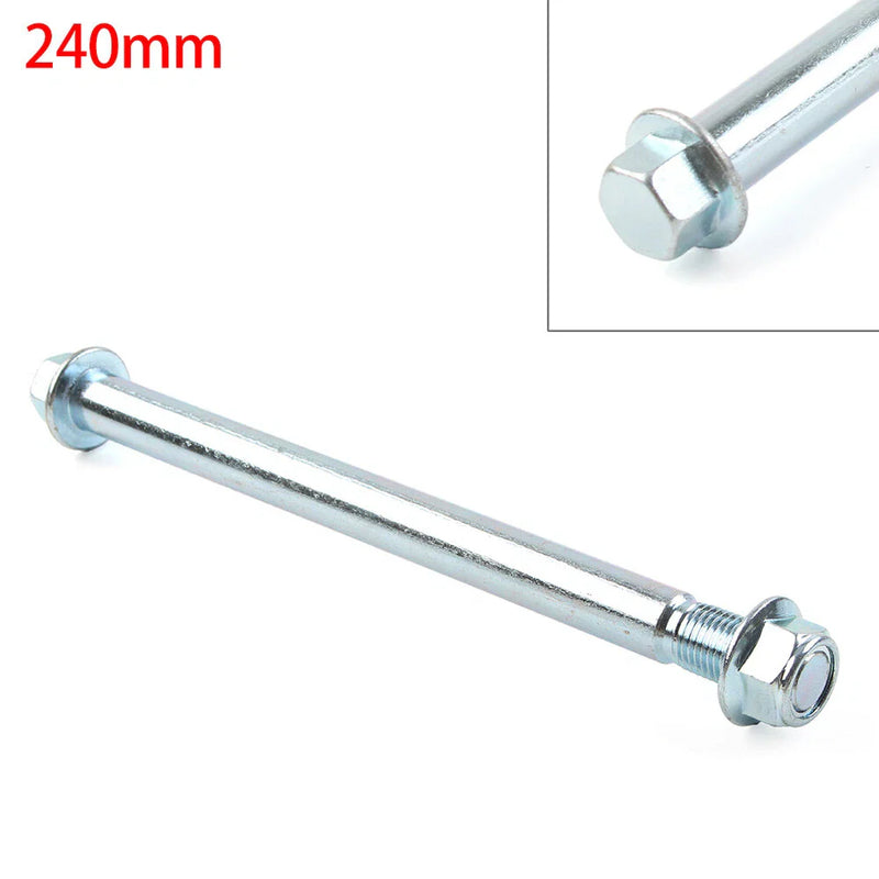 110cc 125cc Dirt Bike 240mm Front Rear Wheel Hub M15 Axle Shaft