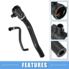 BMW 320i Base Radiator Coolant Hose Set (2006-2013)