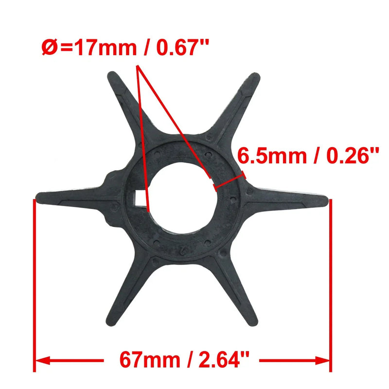Suzuki 35-50hp Outboard Water Pump Impeller