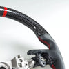 Toyota Camry Corolla RAV4 Carbon Fiber Flat Steering Wheel (2012-2023)