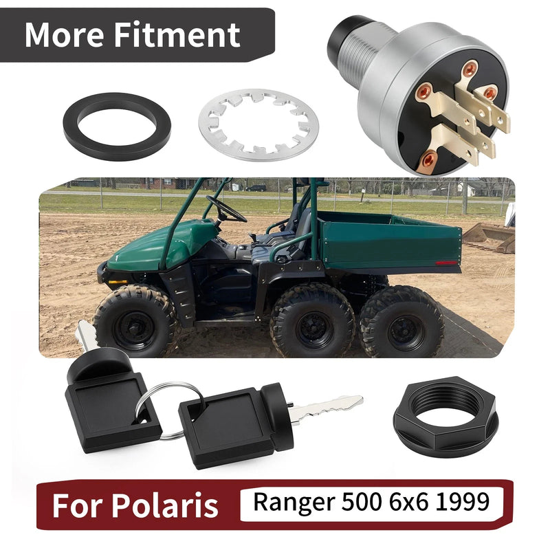 Polaris Ranger 500 6x6 Ignition Switch Assembly (1999–2003)