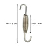 Universal Silver Tone 2 x 68mm Motorcycle Muffler Exhaust Pipe Spring