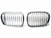 BMW E39 Sedan Touring M5 Front Bumper Chrome Grille (1995-2004)