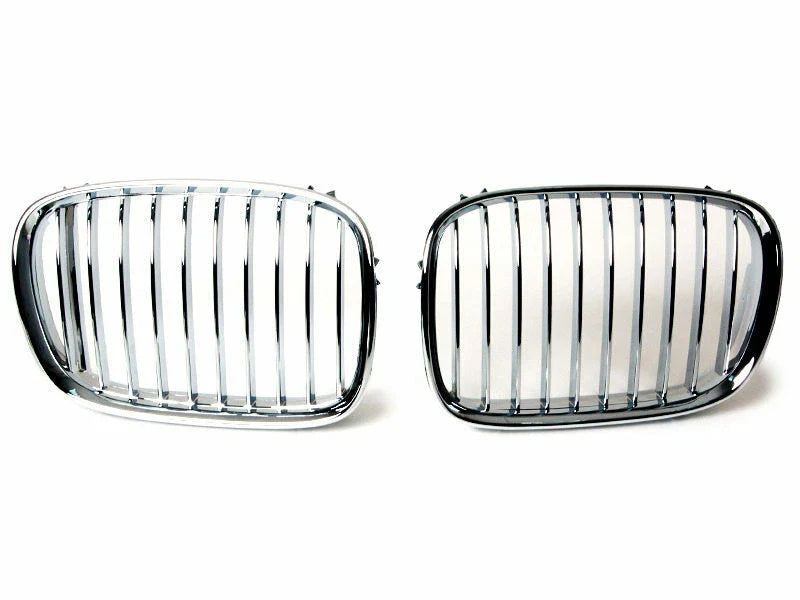 BMW E39 Sedan Touring M5 Front Bumper Chrome Grille (1995-2004)