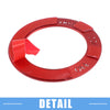 Dodge Challenger 2015-2024 Aluminum Red Engine Start Button Sticker