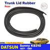 Trunk Lid Luggage Rubber Weatherstrip Fits Datsun Sunny KB310 2D Coupe 77-81 D11