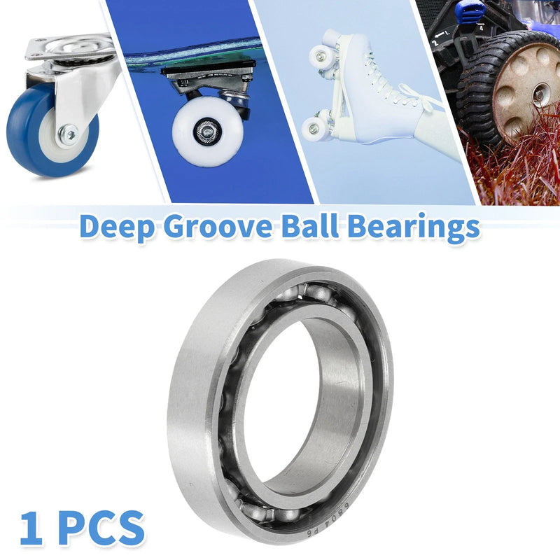 Scooter Skateboard Wheel 6804 Deep Groove Ball Bearing 20x32x7mm