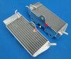 Honda CR250 CR250R Aluminum Radiator & Red Hose (1985-1987)