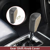 Ford Fiesta (2009-2012) Black Beige Car Gear Shift Knob Cover