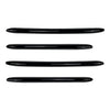 Mercedes Benz C-Class 4 x ABS Front Bumper Splitter Fins (2022-2023)