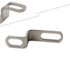 Motorcycle - Long Z-Shaped Mounting Universal Exhaust Pipe Clamp Bracket