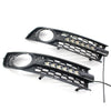 Audi A4 B6 Sedan DRL Turn Signal Fog Light Covers (2001-2005)
