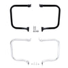 Harley FLST FLSTC Chrome/Black Saddlebag Guard Rail Crash Bar (2000-2017)