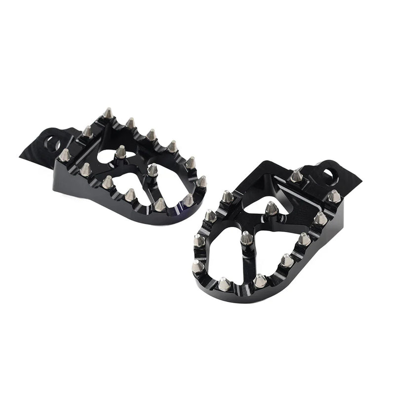 Kawasaki KX65 KX85 BLK CNC MX Foot Pegs (2000-2020)