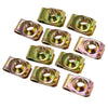 Motorcycle Panel 10x M8 Thread Spire Speed Clip U Nut Fasteners