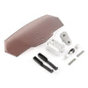Universal Motor Tan Adjustable Clip-On Windshield Windscreen