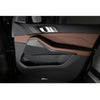 BMW X5 X6 X7 2019-2022 Real Carbon Fiber Side Door Handle Panel Cover Trim