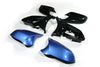 BMW F20 F22 F30 X1 (2012-2020) Blue Luxury Side Mirror Cover Caps