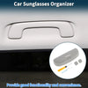 Mitsubishi Outlander Eyeglasses Holder Storage Box Grey Sunglasses Case