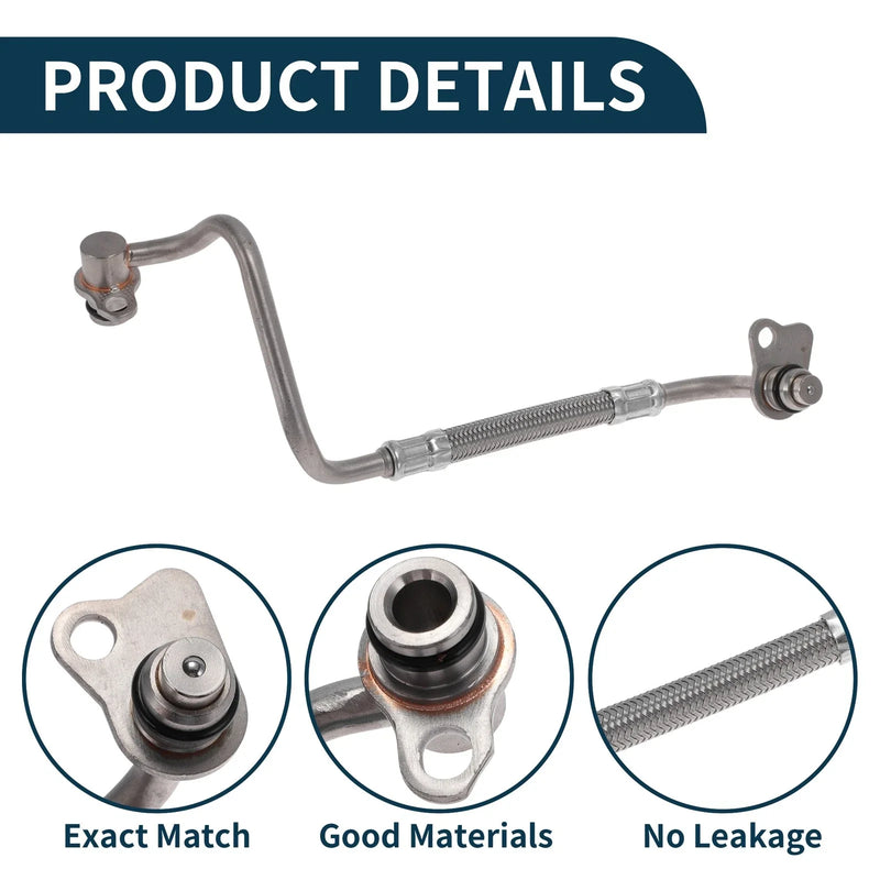 BMW 228i Metal Silver Tone Radiator Hose (2014-2016)