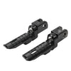 Aprilia RSV4 Factory, Tuono 660 Black Front Footrests (2009-2023)