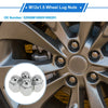 Hyundai Accent 4 x M12x1.5 Wheel Lug Nuts (2007-2009)